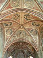 Toulouse, Eglise des Jacobins, Peinture murale de voute (1)